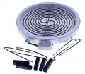 C00327341 481231018892 STRAHLHEIZKÖRPER 1-KREIS 2100 W, 210 MM (481231018892)