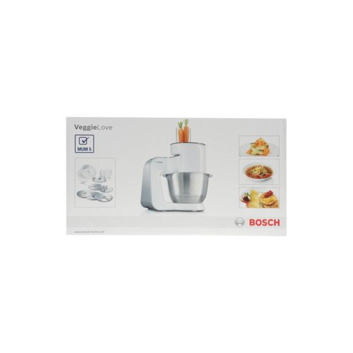 Durchlaufschnitzler Set VeggieLove BOSCH 00577491 für MUM5 Küchenmaschine