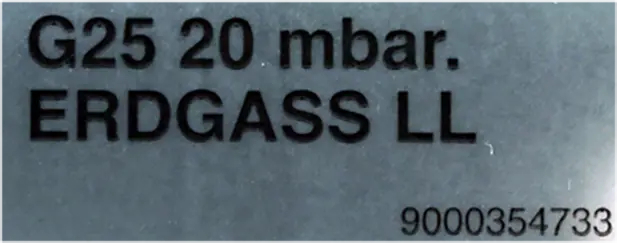 Düsensatz Erdgas 12012010