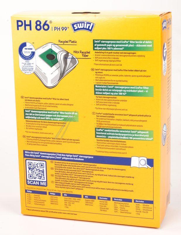 Staubsaugerbeutel AirSpace Green Line für Melitta 6785295 4er Pack