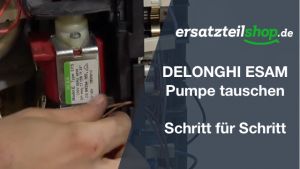 Delonghi ESAM Serie: Pumpe ausbauen - ersetzen - tauschen - einbauen