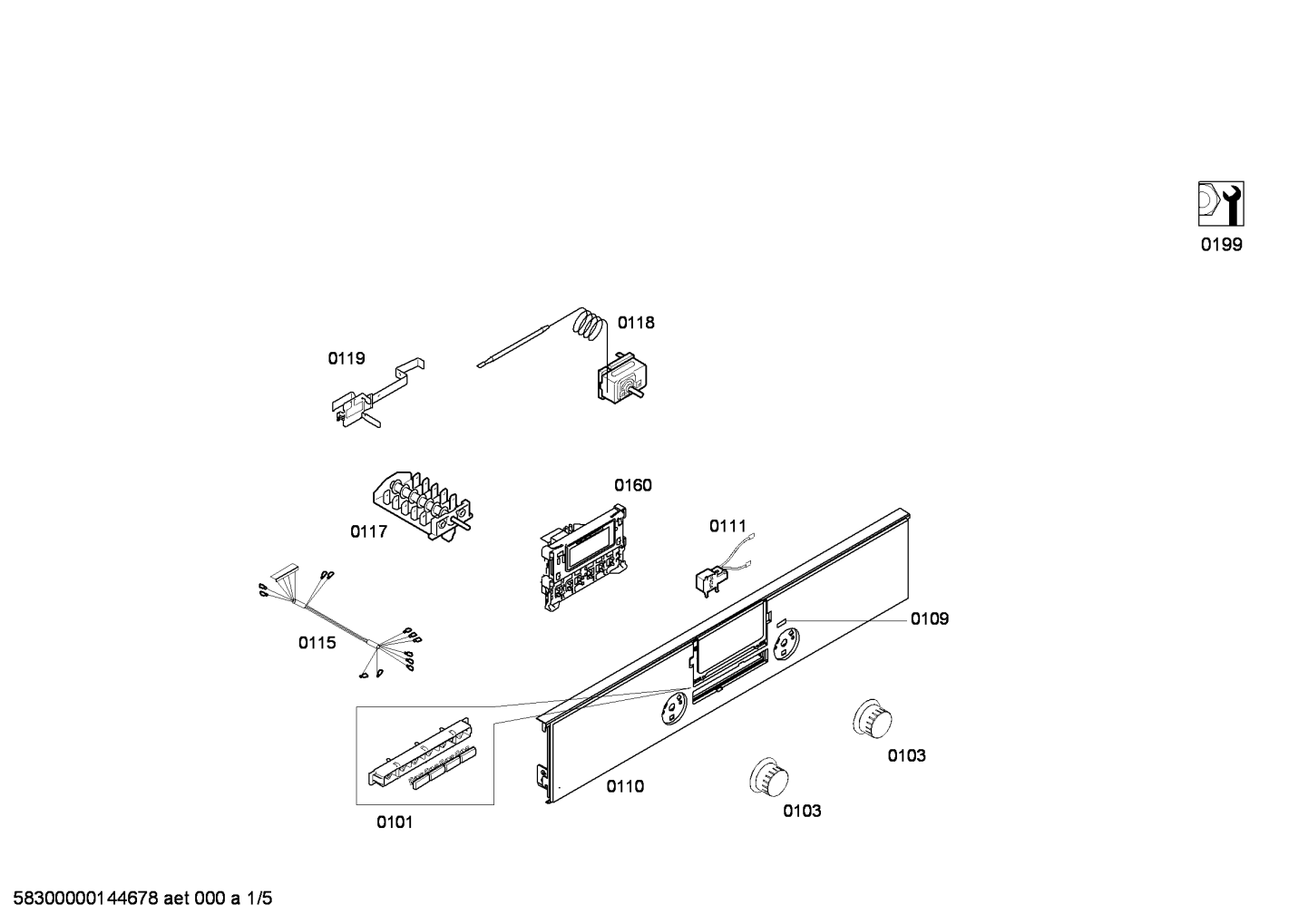 Ersatzteile_horno.siemens.2D.indp.S1.E0_CF.inox_HB23AR510E_2F01_Bild_1