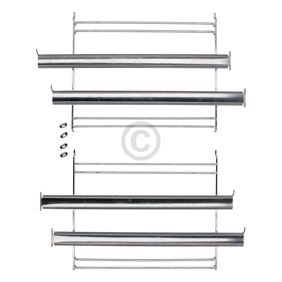 Haltegitter Set mit Teleskopauszug 2fach gorenje AC103 640248 für Backofen 2Stk