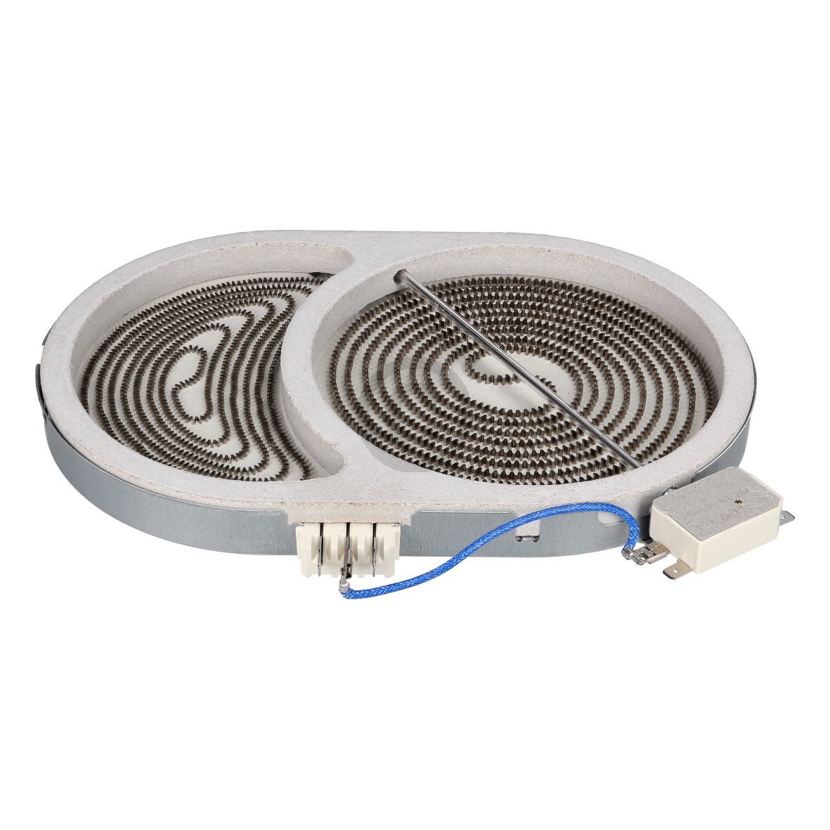 Strahlheizkörper oval 170x265mm 2300/1500W Küppersbusch 544116 für Kochfeld