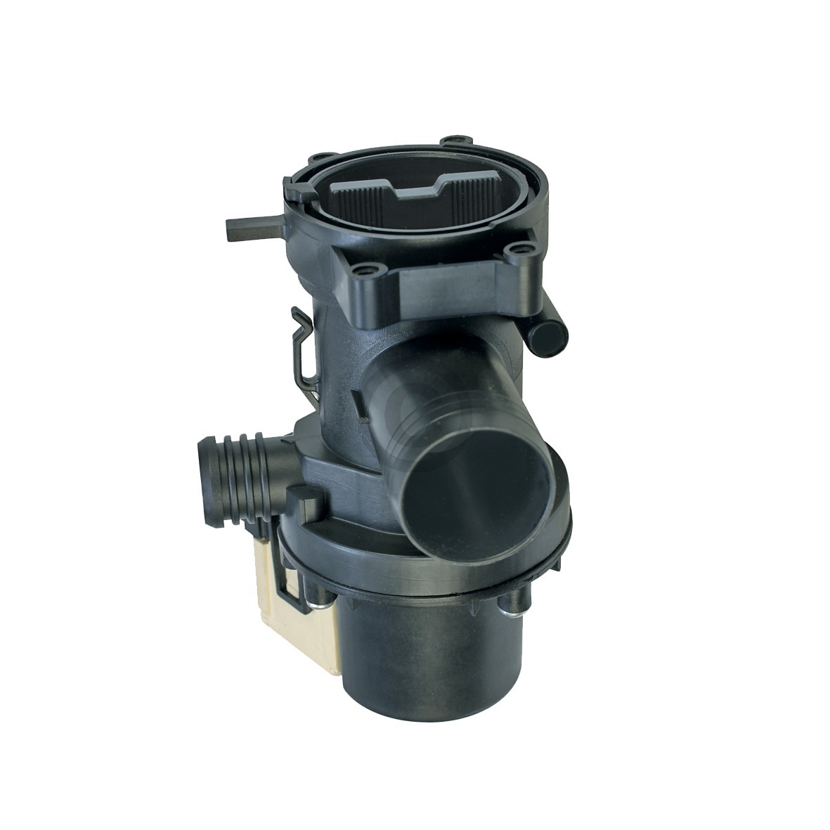 Ablaufpumpe Bauknecht 481010585015 Plaset mit Pumpenkopf und Sieb