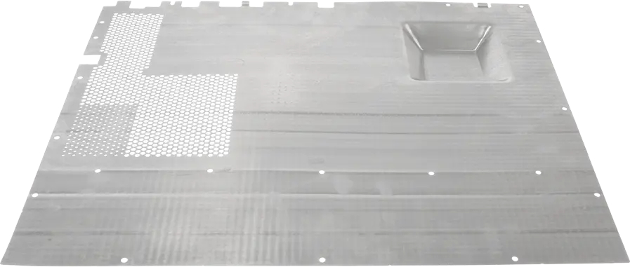 Rückwand für Ofen BSH-Gruppe 00689119 hitzebeständig, weiß