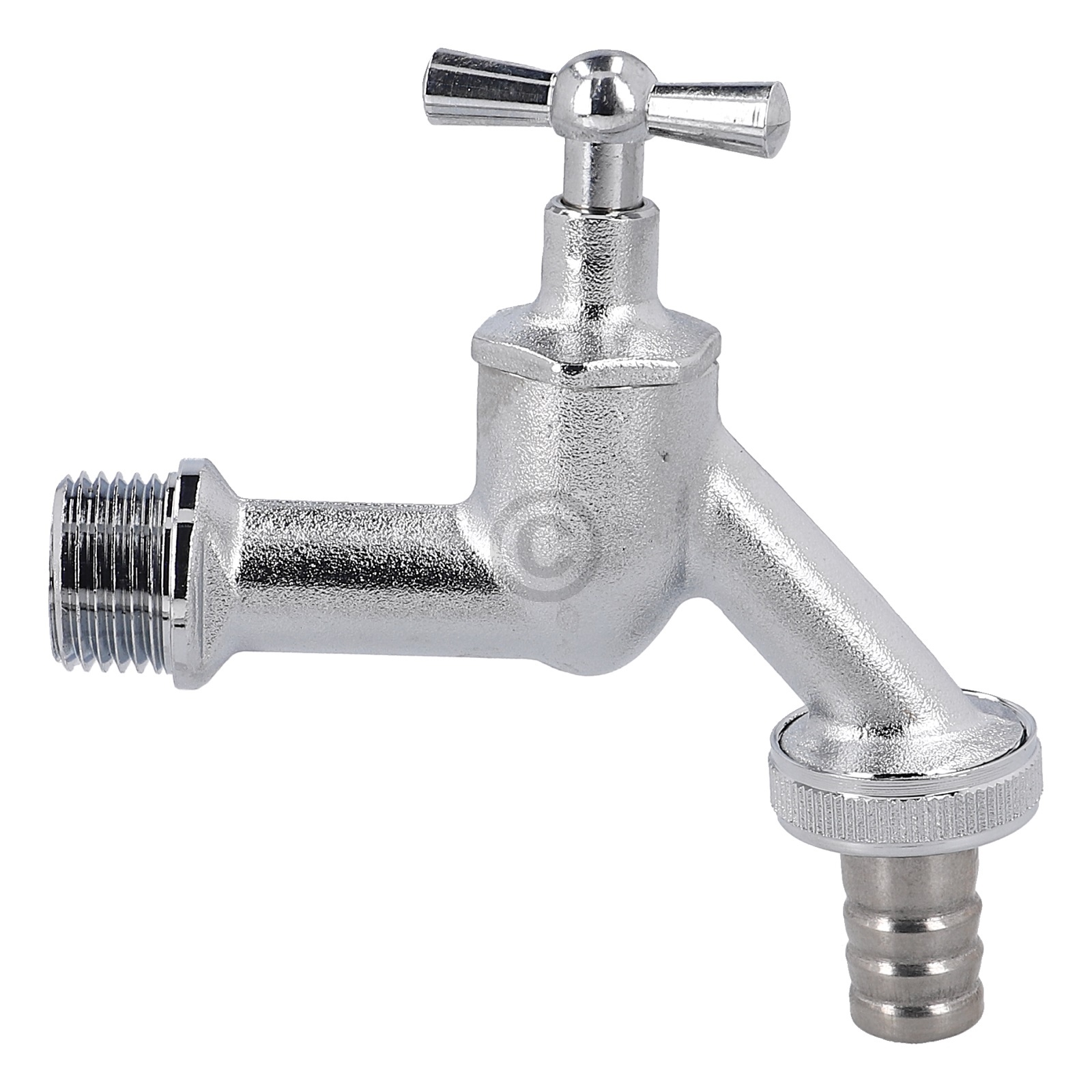 Auslaufventil 1/2" mit 3/4" Schlauchanschluss BLUPARTS für Waschmaschine