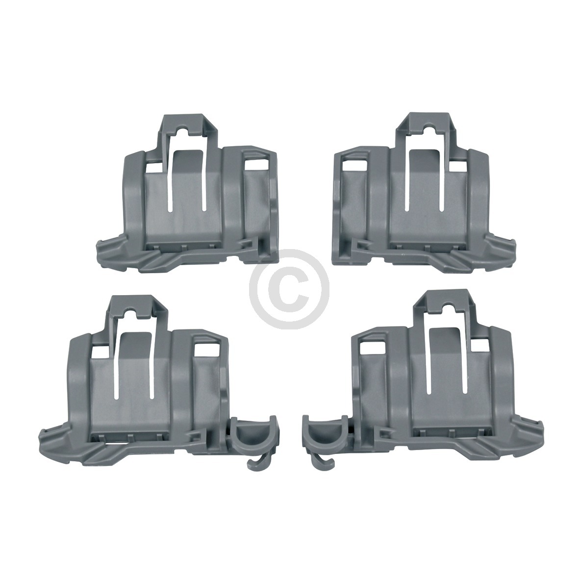 Korbablagen-Lagerset für Unterkorb 00611473 611473 Bosch, Siemens, Neff, Küppers