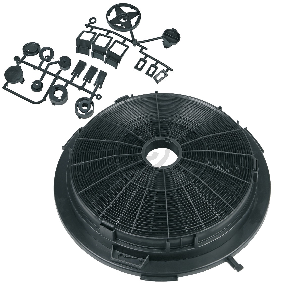 Kohlefilter Ø 210/240mm antibakteriell, Universal! 481281728406 Bauknecht, Whirl