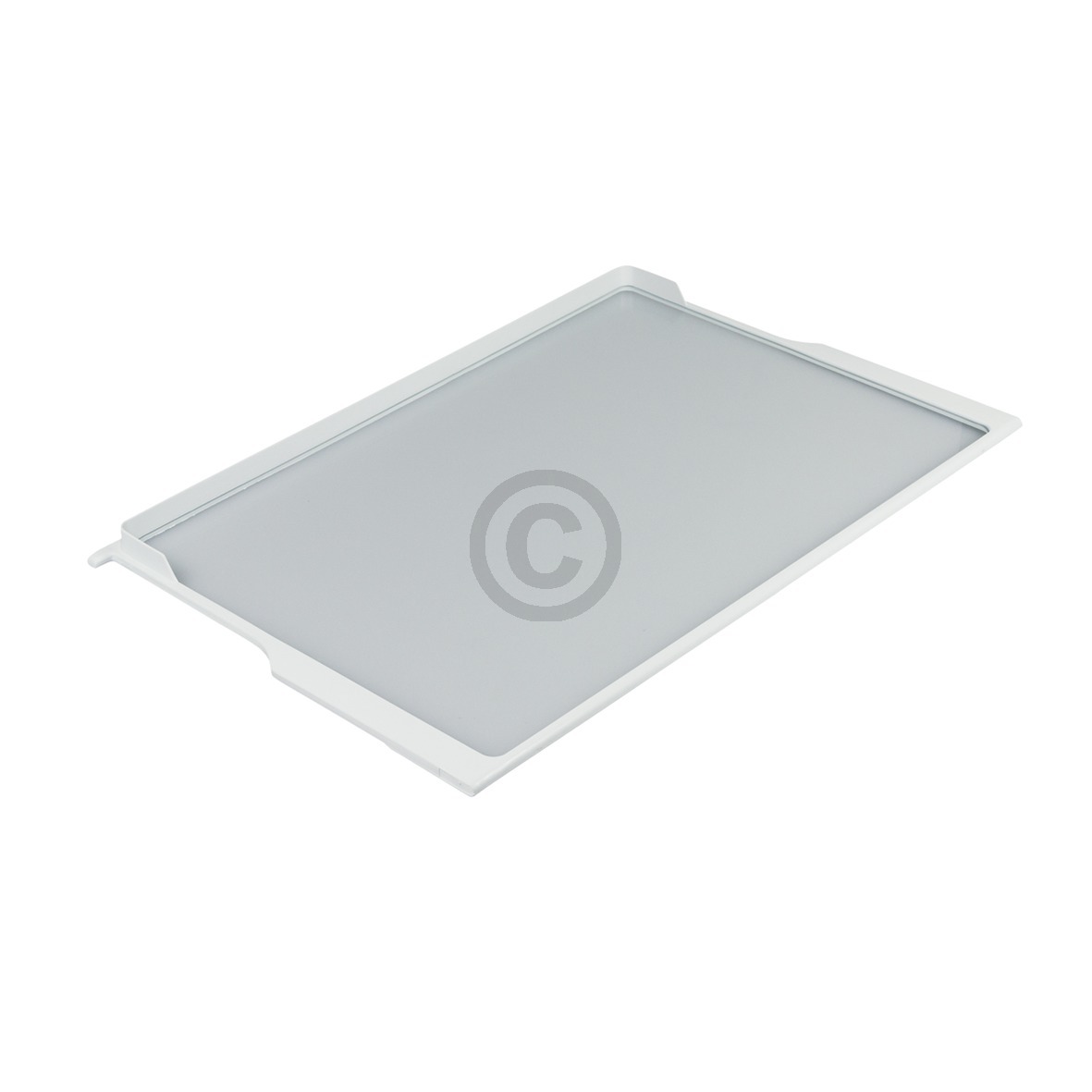 Glasplatte BOSCH 00701672 505x320mm im Rahmen für KühlGefrierKombination