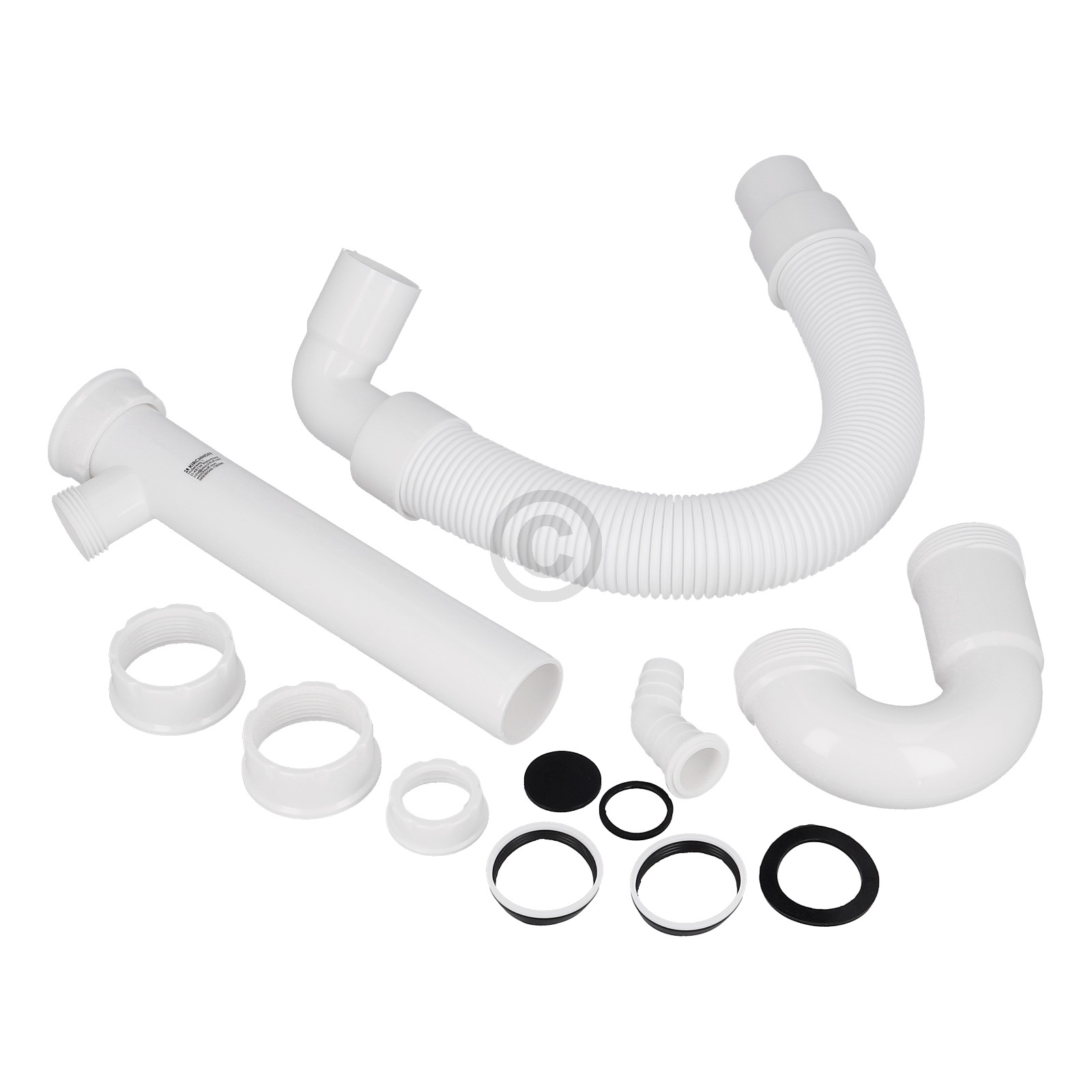 Siphon 1 1/2"x40/50mm flexibel mit 3/4" Geräteanschluss KIRCHHOFF 98836548