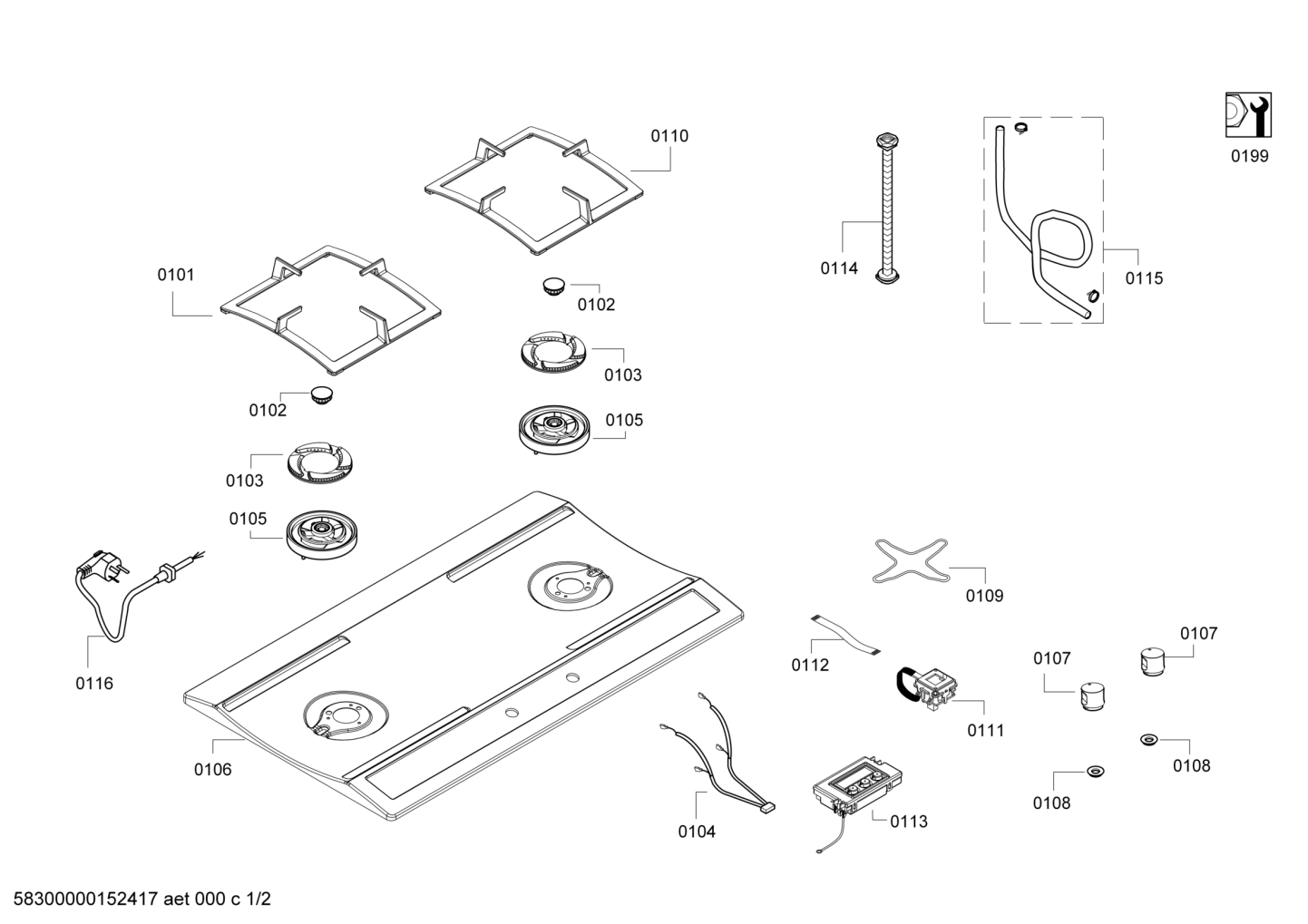 Ersatzteile_ER55K950MQ_2F02_Bild_1