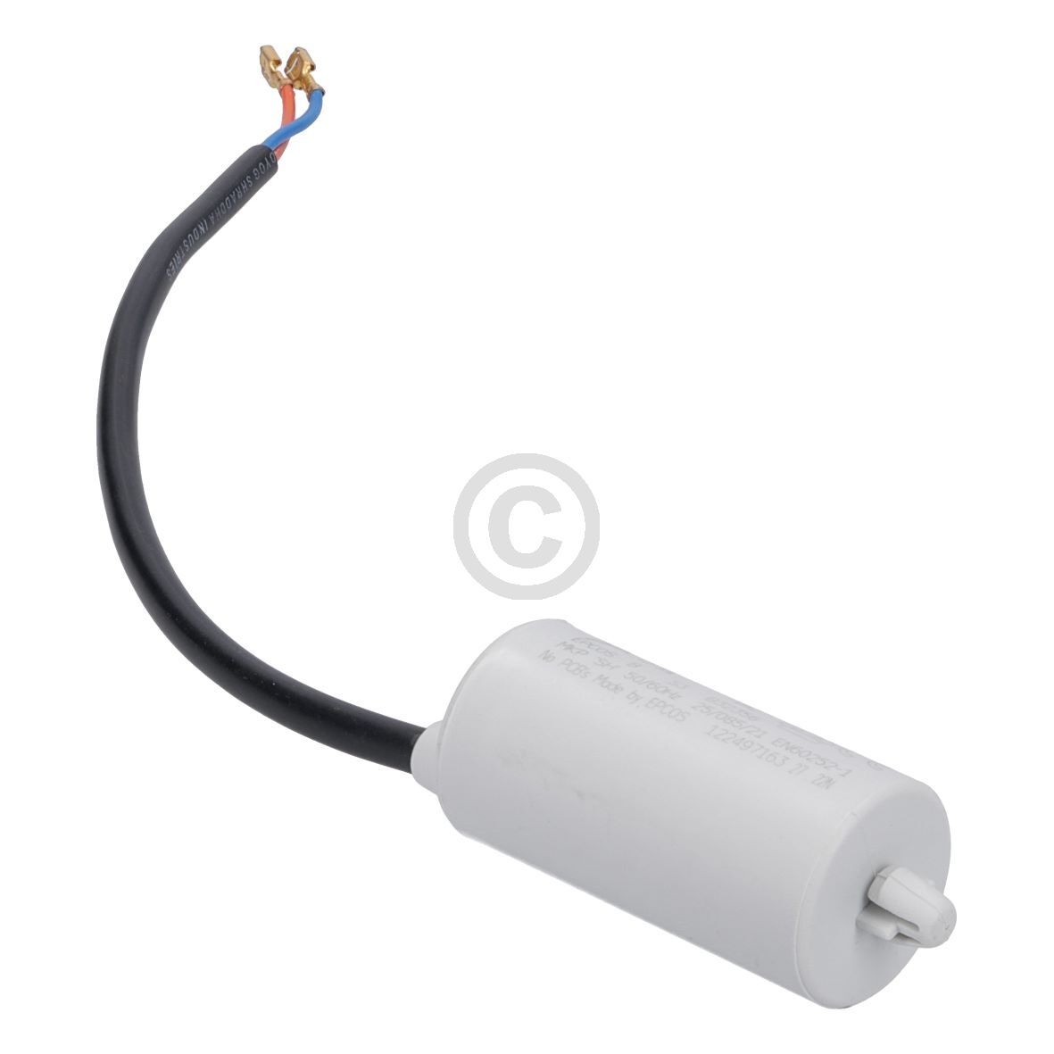 Kondensator 4µF mit Kabel Whirlpool C00526514 für Kühl-Gefrierkombination