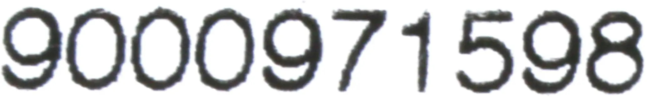 Bedienblende 11006049