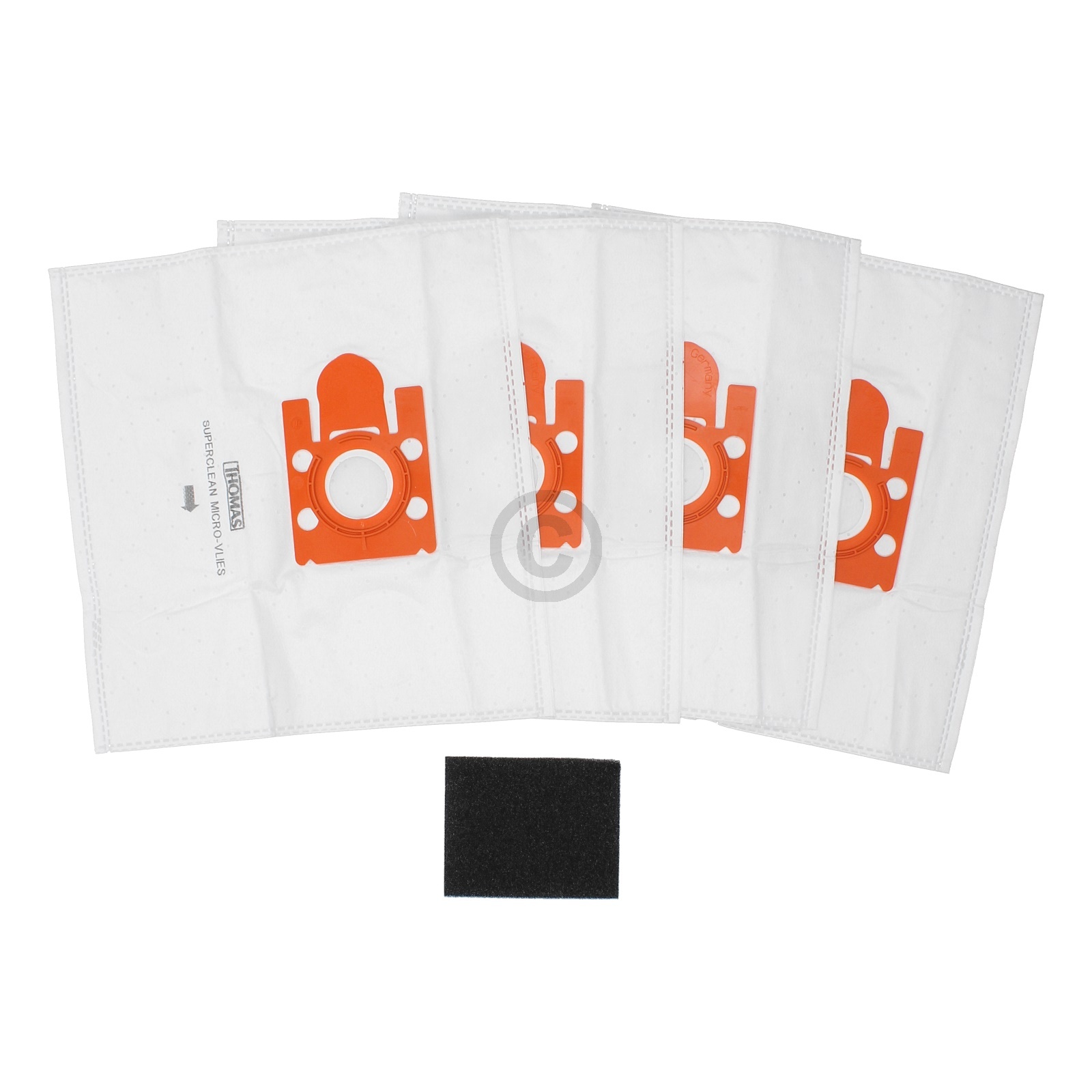 Staubsaugerbeutel-Set Thomas 787252 100 Stück