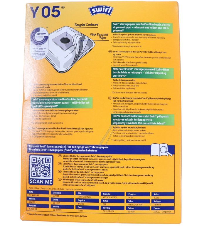 Staubsaugerbeutel Melitta 6778485 4er Pack