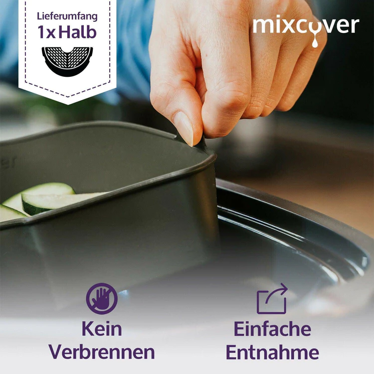 Garraumteiler (Halb) für Monsieur Cuisine Connect & Smart