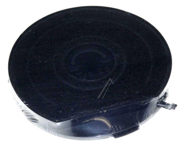 Kohlefilter Type28 für Dunstabzugshaube Eurofilter 646779 Aktivkohlefilter, 24cm