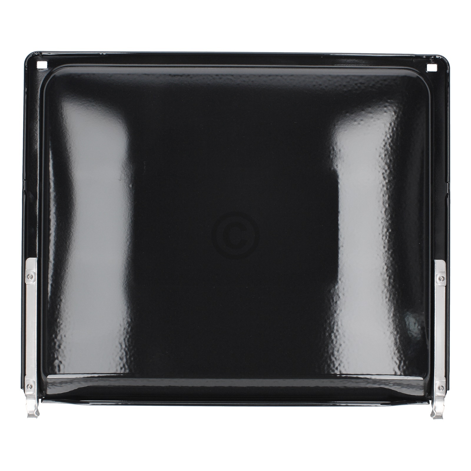 Backblech für Ofen Bosch Siemens 20005941 emailliert, schwarz