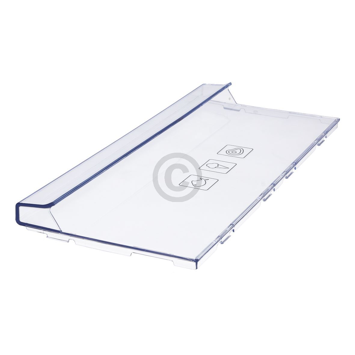 Griffblende für Gefrierschublade mitte beko 5928580100 in KühlGefrierKombination