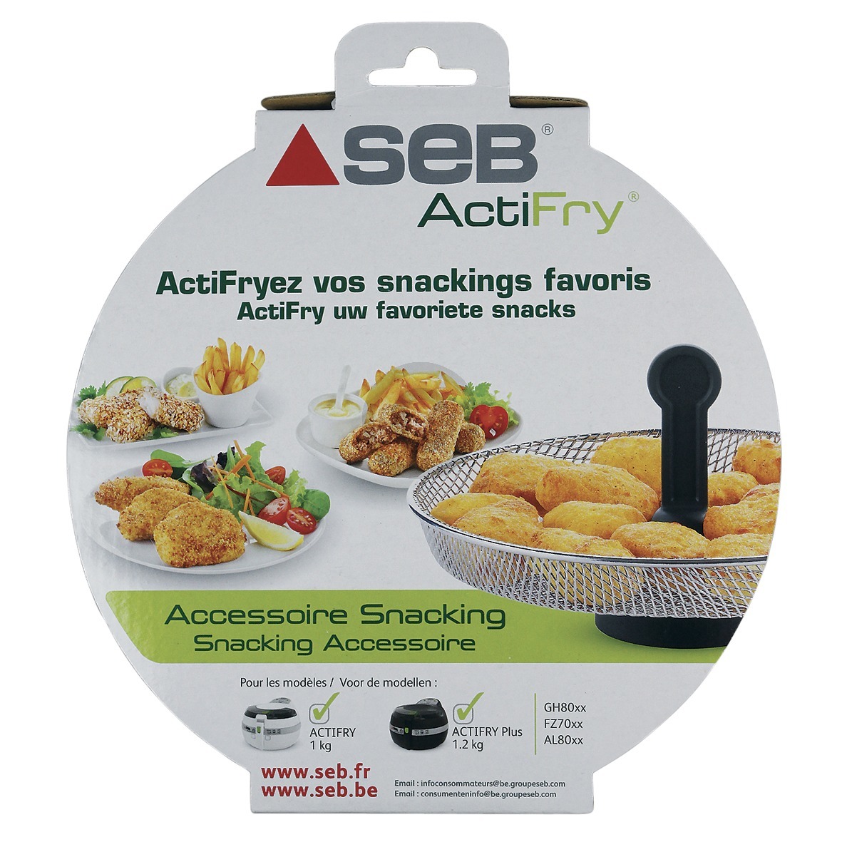 Garkorb SEB XA701070 für Heissluft-Fritteuse Tefal ActiFry