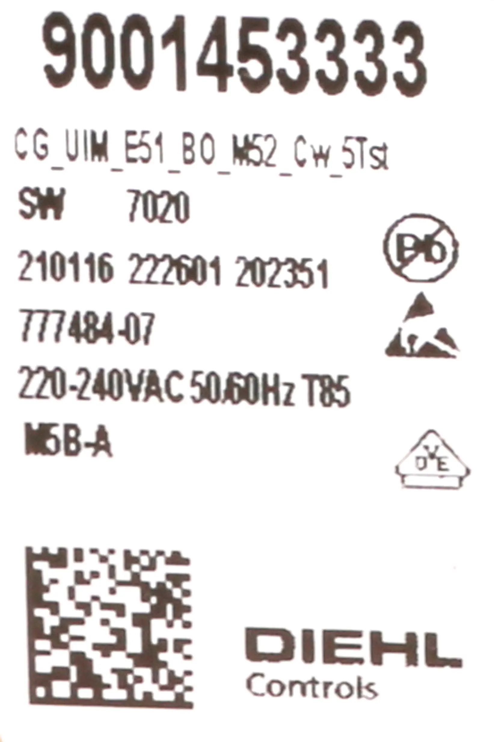 Bedienmodul 11021105