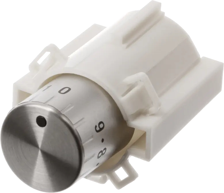 Drehgriff-Kochstelle Edelstahl, ohne Zonenzuschaltung 00625953