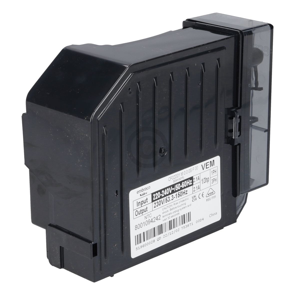 Inverter für Kompressor SIEMENS 12027579 für Kühlschrank Gefrierschrank Kombination