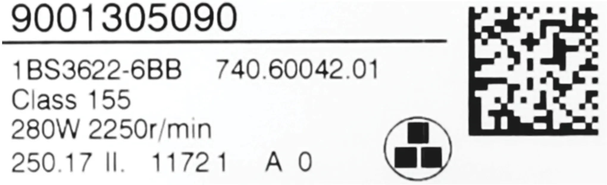 Lüftermotor 11022543