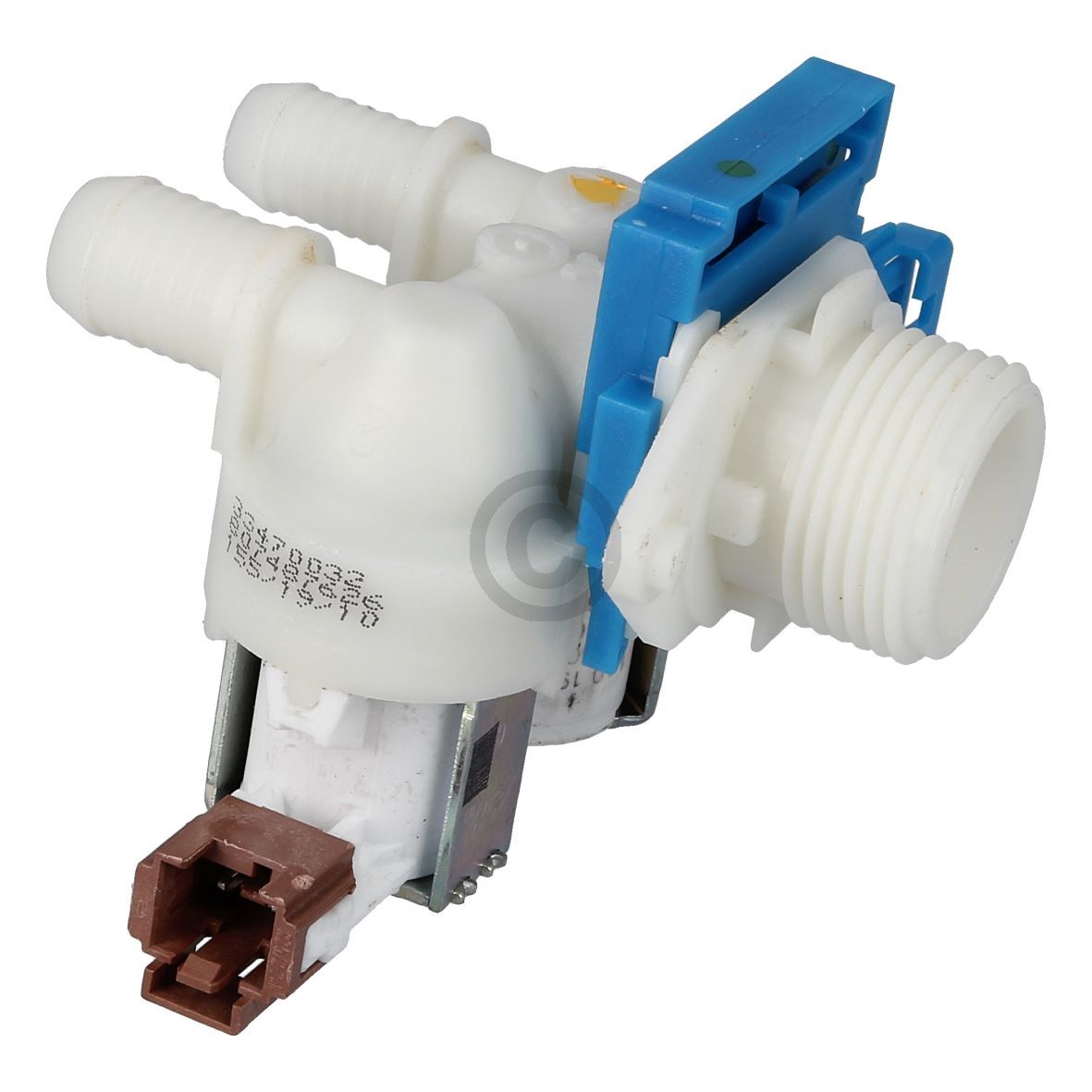 Magnetventil 2fach 180° wie AEG 8588074876547 12mm+14mmØ für Waschmaschine