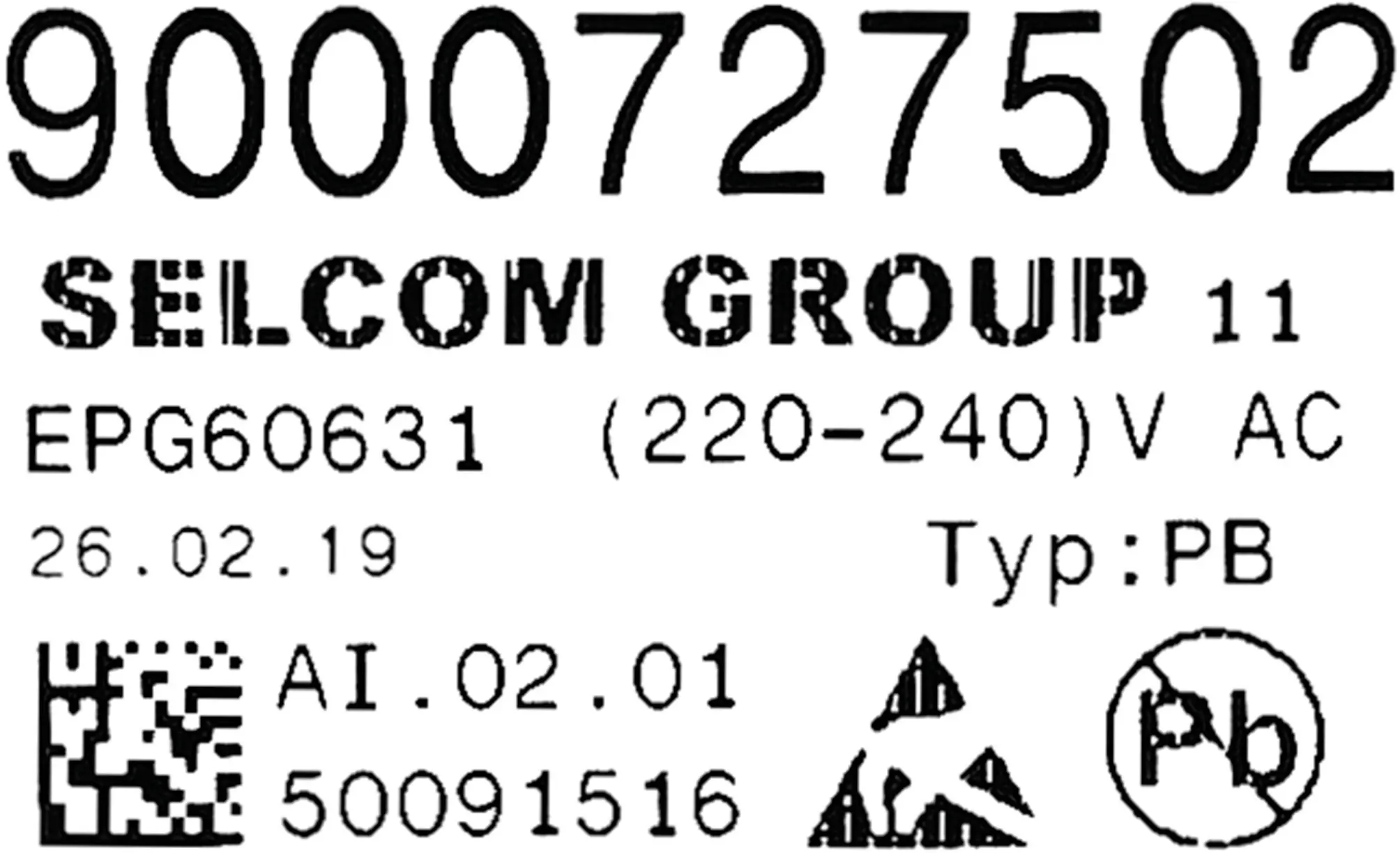 Steuerungsmodul programmiert 00656138