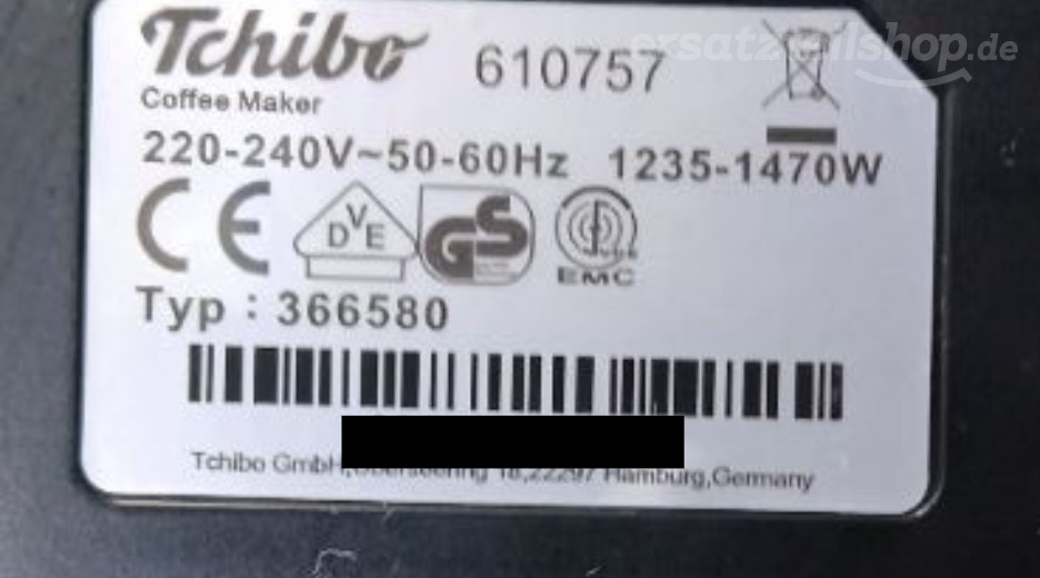 Typenschild Zanussi ZHC631AL 94961075700