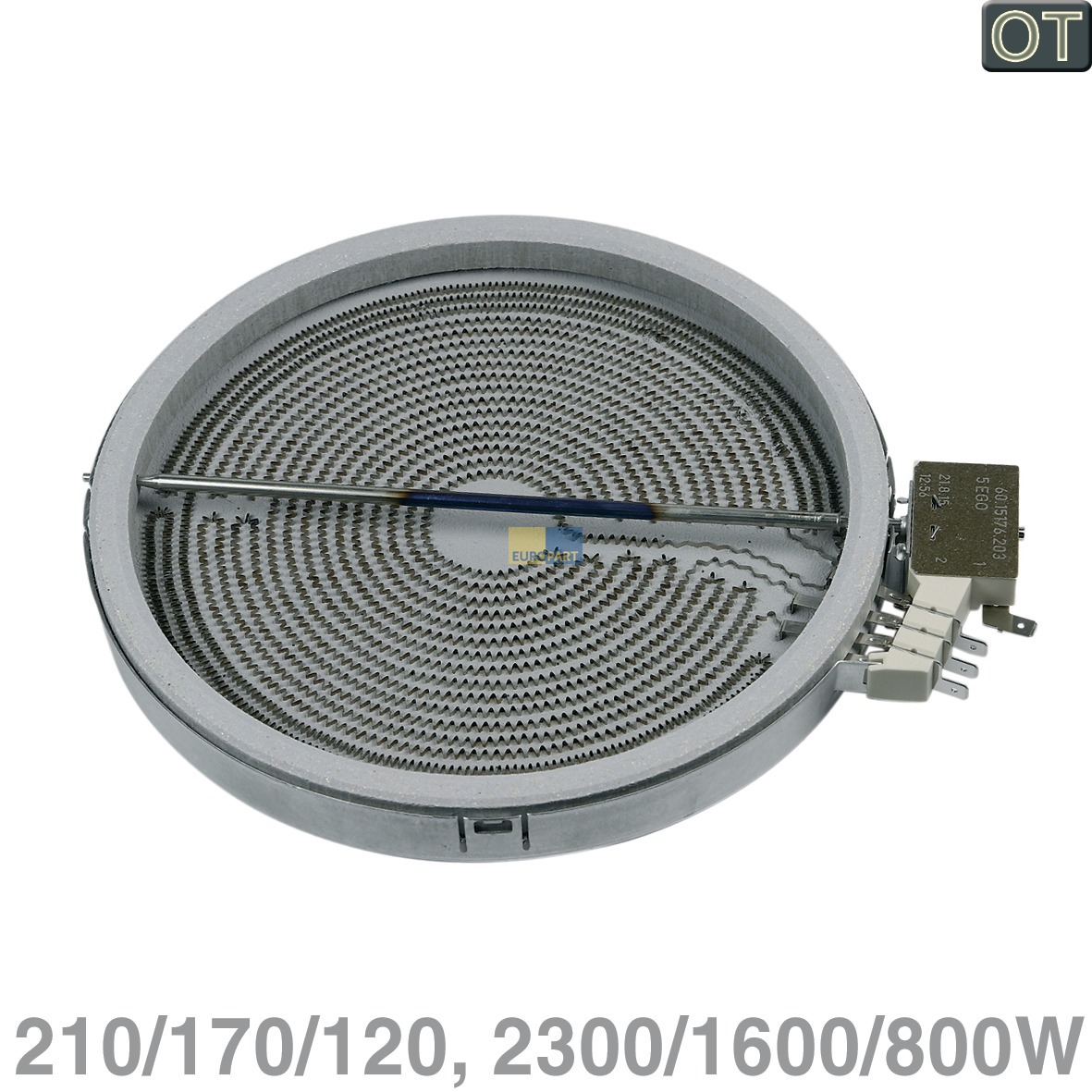 2300W-Strahlungsheizkörper für Kochfelder (3051747222)