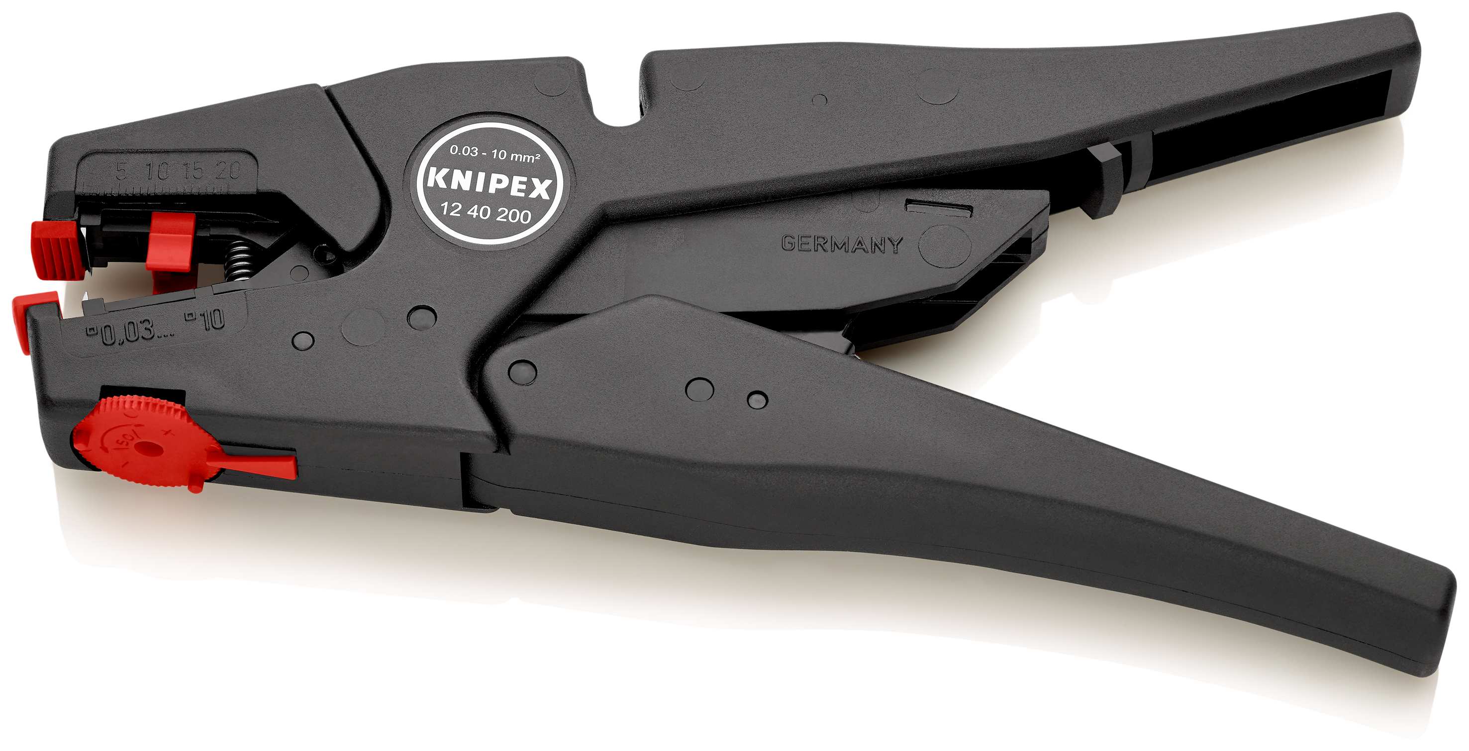 Knipex-Werk Abisolierzange selbsteinstellend 200mm 12 40 200 SB