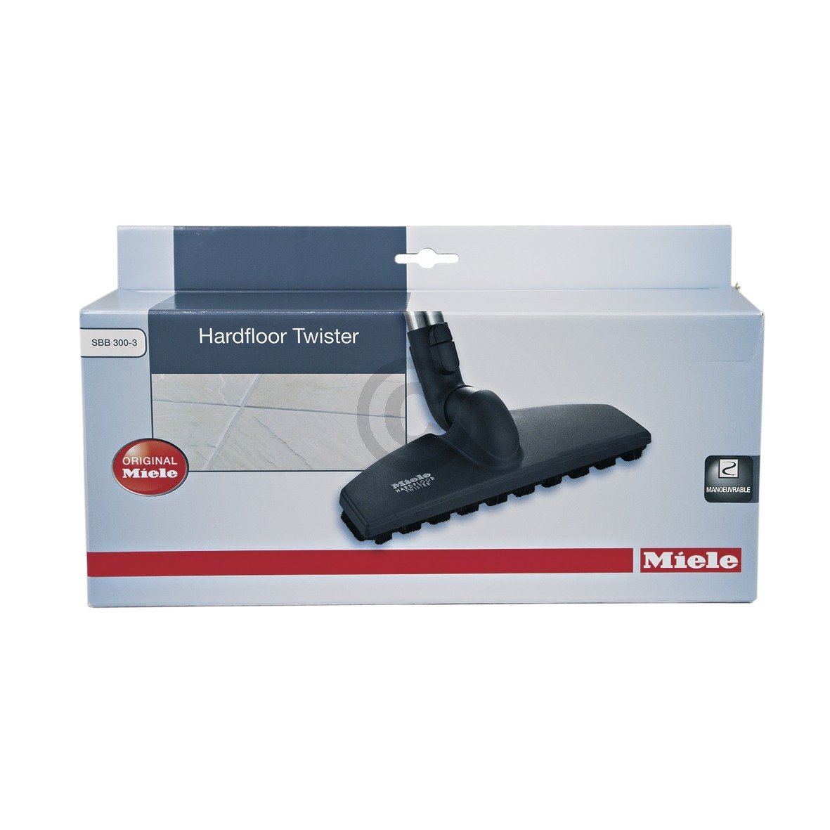 Bodendüse Miele 9730770 Hardfloor Twister SBB300-3 für 35mm Rohr-Ø Einrastsystem Staubsauger
