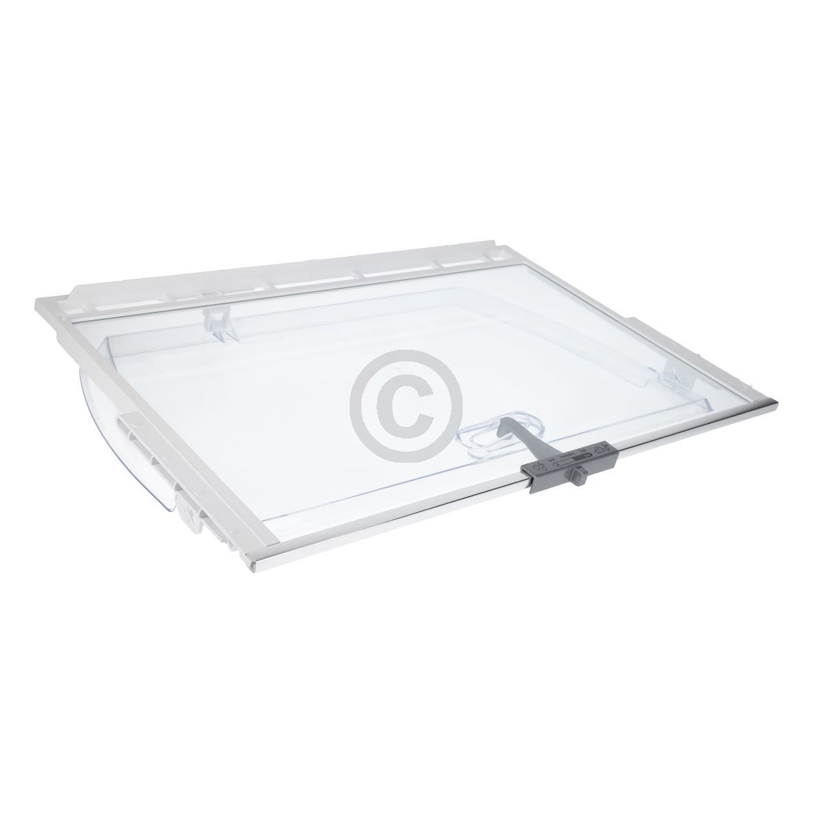 Glasplatte mit Deckel BOSCH 00791667 für Gemüseschublade Kühlschrank