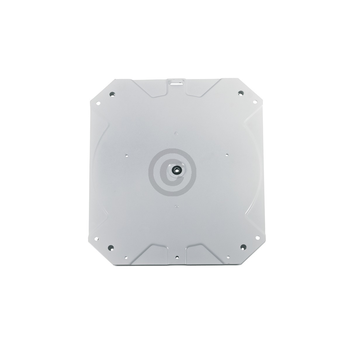 Drehteller Hailo 1907229 weiß Metall rechteckig für Abfallsammler-System