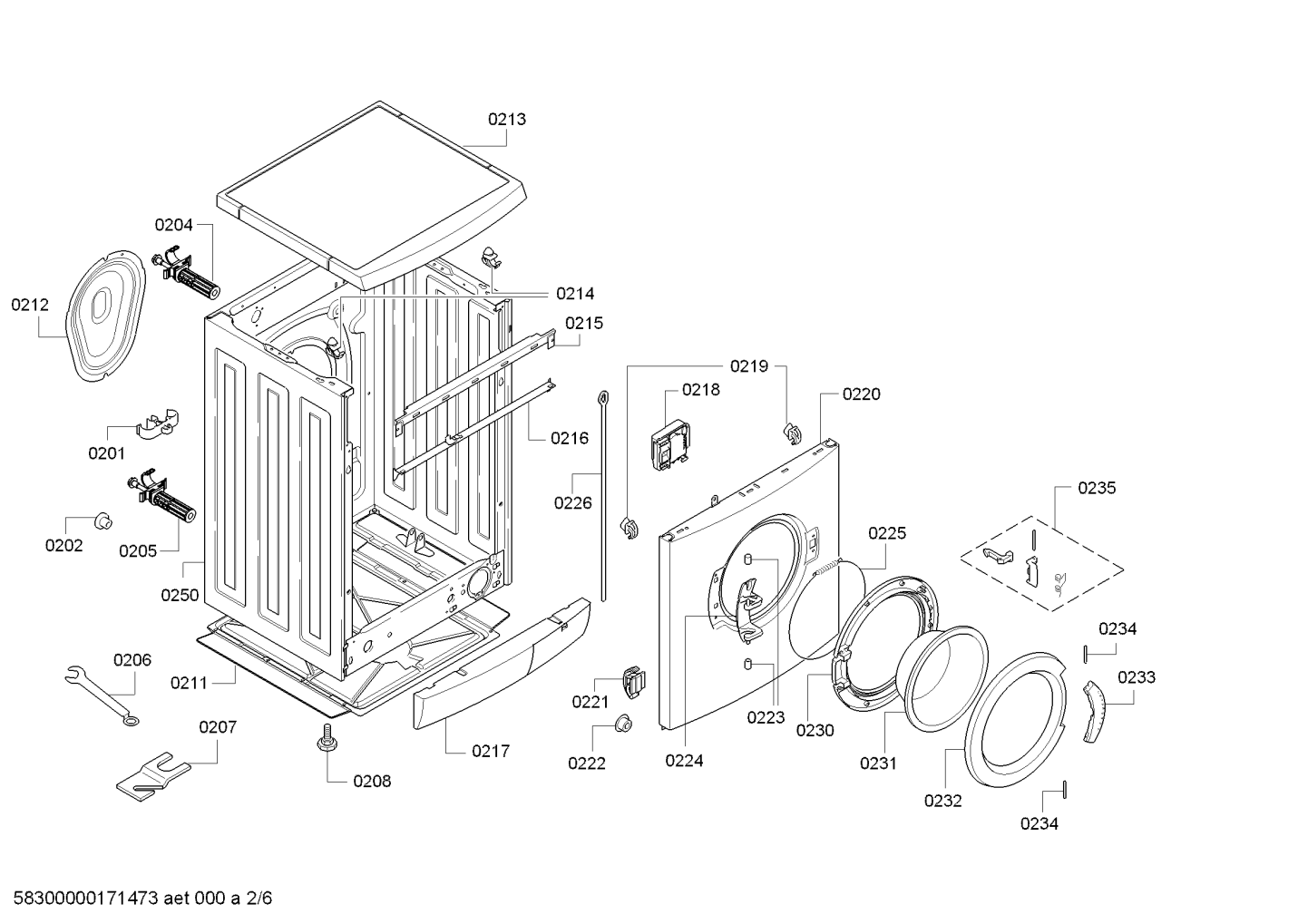 Ersatzteile_iQ390_varioPerfect_WM14E495CH_2F31_Bild_2