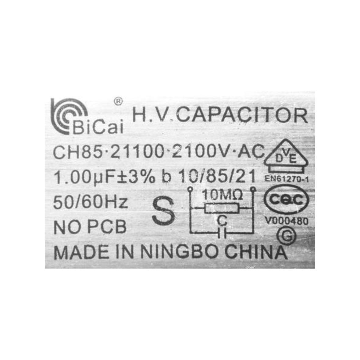 Hochspannungskondensator BOSCH 00638014 für Mikrowelle
