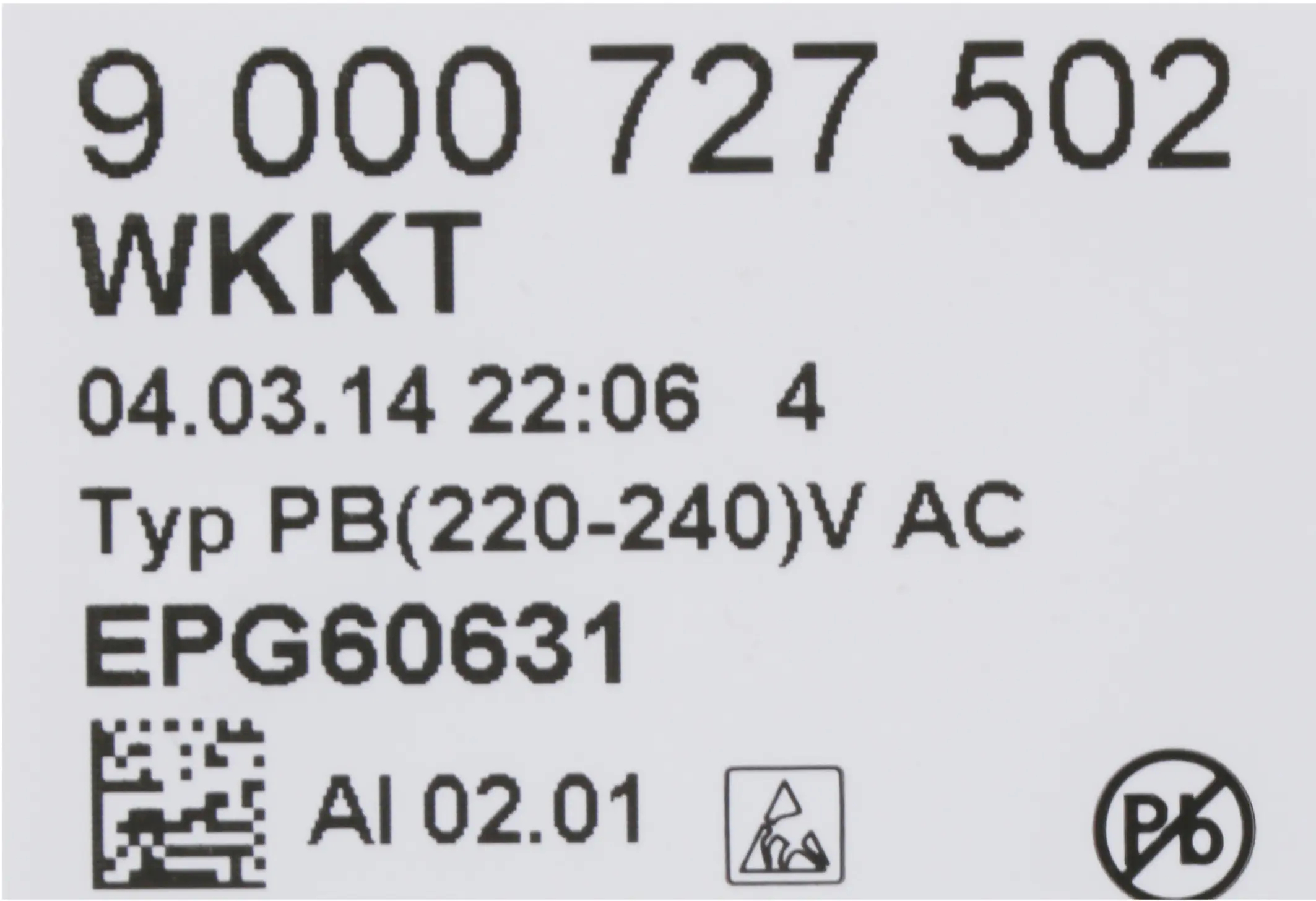 Steuerungsmodul programmiert 00656418