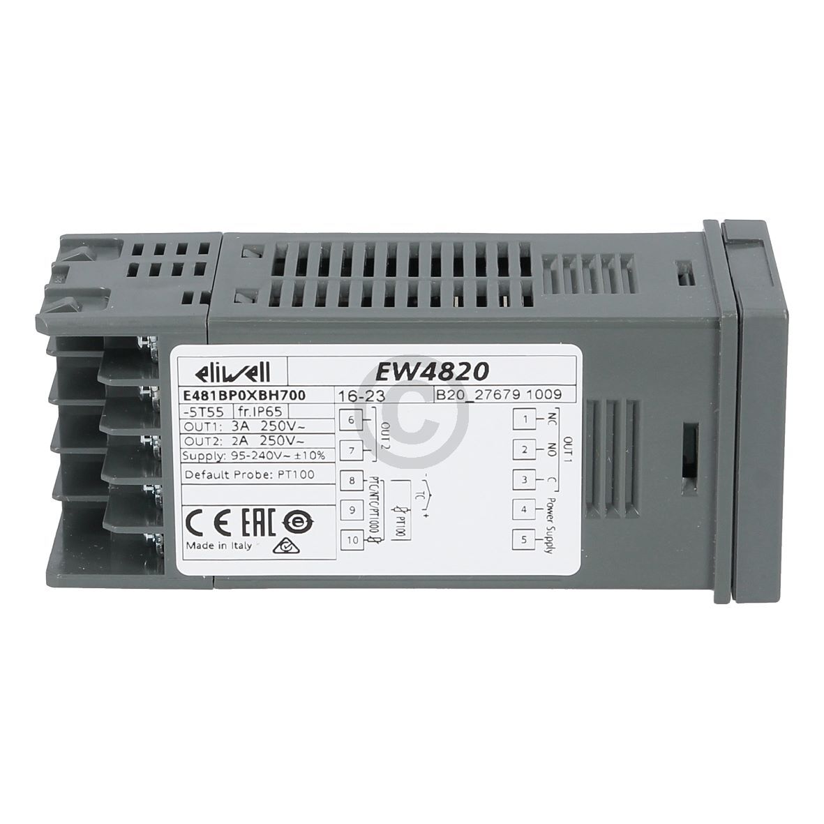 Temperaturregler Universalregler eliwell EW4820 PT100 95-240Vac E481SP0PMH700