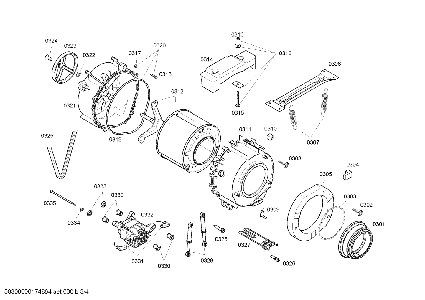 Ersatzteile_Siemens_iQ100_5.2kg_WM08X160TI_2F27_Bild_3