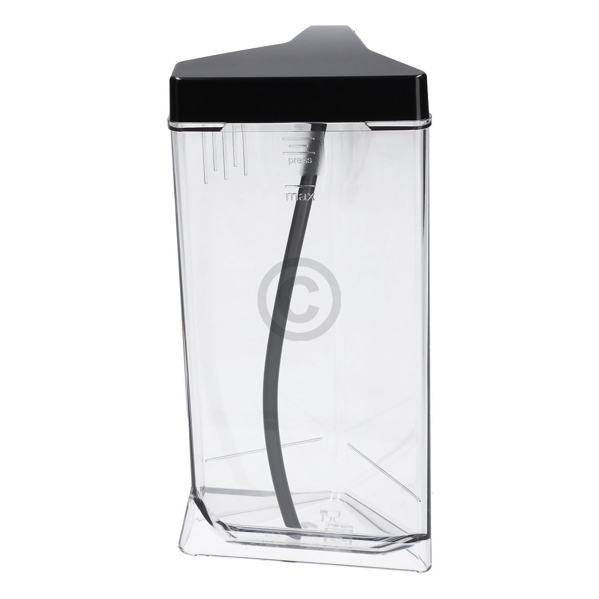 Milchbehälter 0,7L mit Deckel Schlauch Kupplung SIEMENS 11047848 für Kaffeemasch