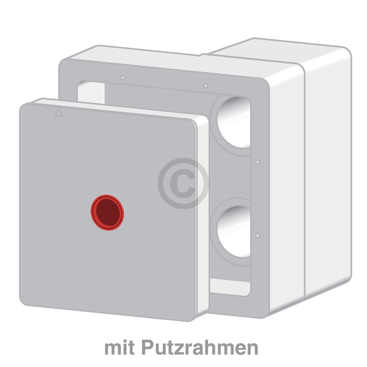 Montageset Unterputz Meltem 5051 M-WRG-M/MB für Wohnraumlüfter