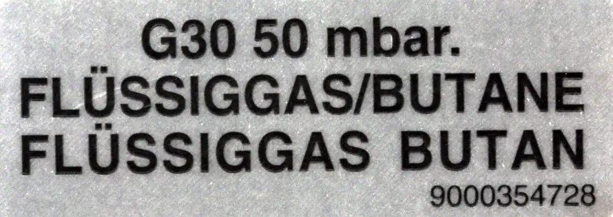 Düsensatz Flüssiggas 00600915