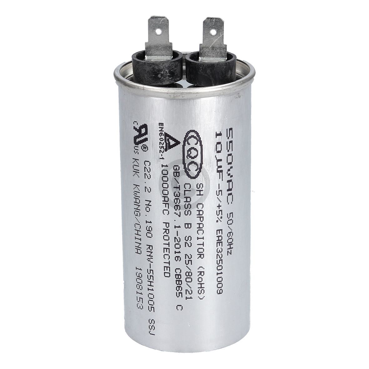 Kondensator 10µF LG EAE32501009 für Kühlschrank Kühl-Gefrierkombination