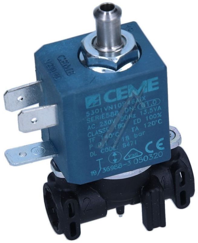 Magnetventil für AEG Kaffeemaschine 4055472676 Wasserventil