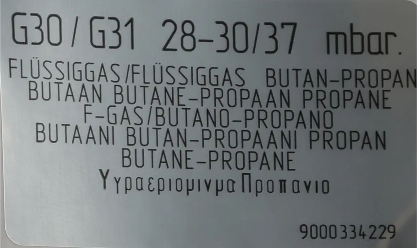 Düsensatz Flüssiggas 00631338