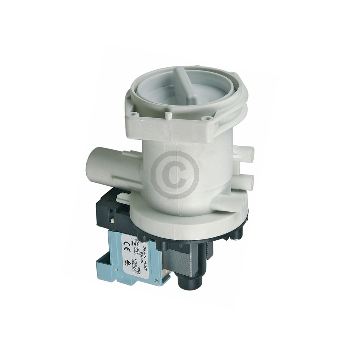 Ablaufpumpe Pumpe wie BOSCH 00144192 Copreci Laugenpumpe mit Pumpenkopf und Sieb 30 Watt für Waschmaschinen 
