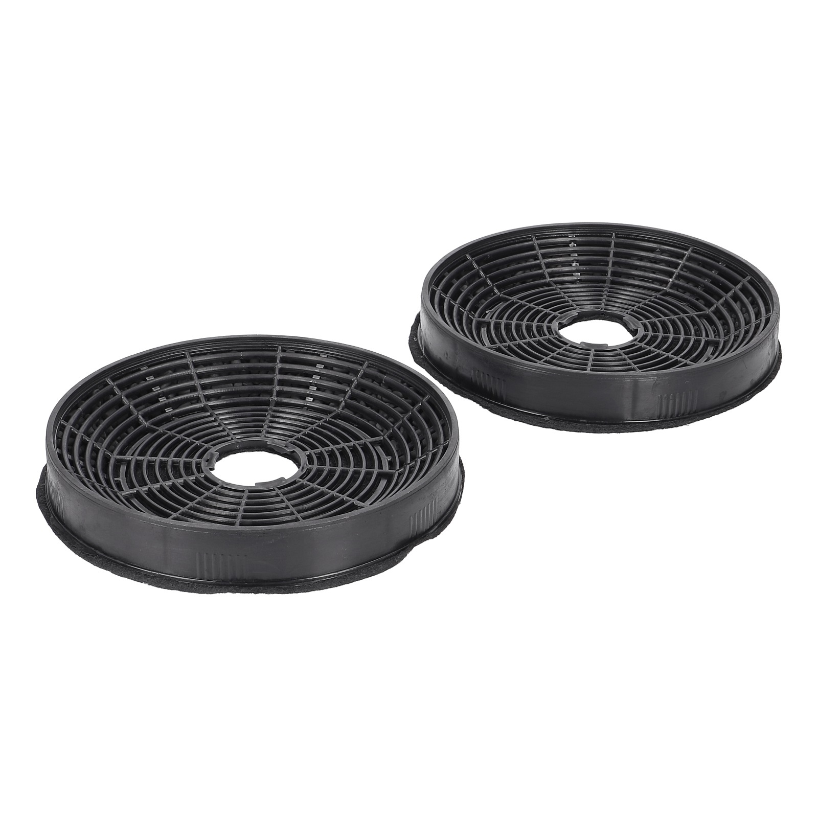 Kohlefilter Set passend für Amica 1160826 KF17146 160mmØ BLUPARTS in